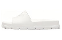 PRADA Rubber Slides White Women's