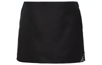 PRADA Re Nylon Triangle logo Miniskirt