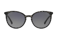 CHANEL Acetate Faux Pearl Irregular Shape Sunglasses Unisex Black