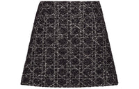 DIOR Casual Short Skirts Women's Black
