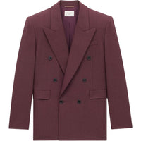 SAINT LAURENT Business Suit Women's Fuchsia