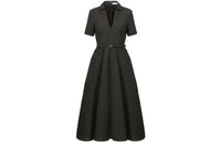 DIOR Short-Sleeved Dresses Women's Black