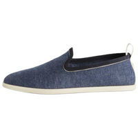 Loro Piana Venice Loafers Men's Blue