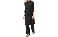 HERMES Coats Women's Black