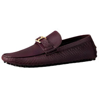 LOUIS VUITTON Hockenheim Casual Shoes Men's Deep Red