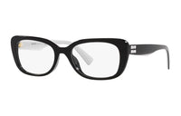 MIU MIU Rectangle-frame Logo Glasses
