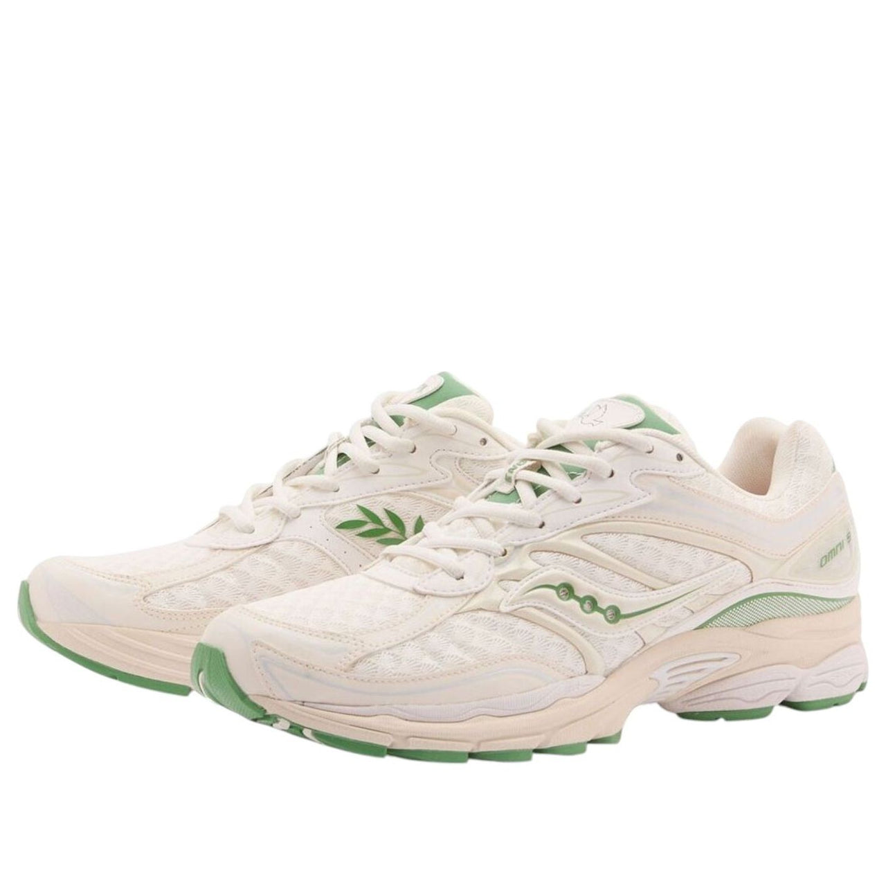 Saucony x END. Omni 9 'White Green' S70963