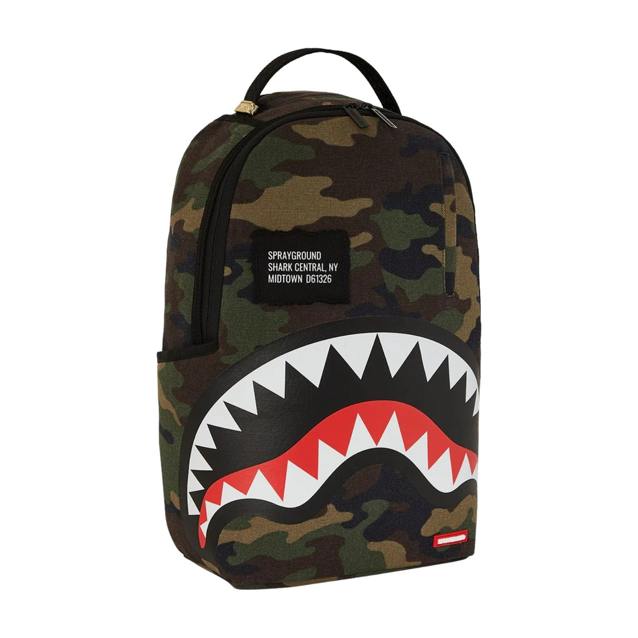 Sprayground Shark Central Camo DLXS Backpack 'Multicolor' W11357383720-37