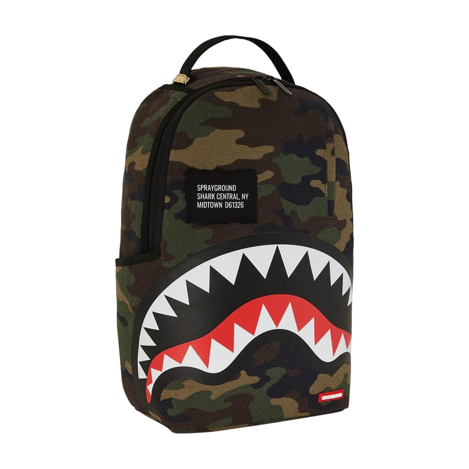 Sprayground Shark Central Camo DLXS Backpack 'Multicolor' W11357383720-37