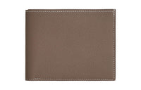 HERMES Swift Calfskin Card Holder Women's Dark Brown