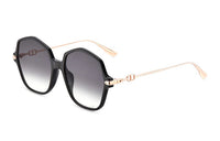 DIOR Sunglasses Women's Black Gray Gold