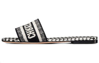 DIOR Dway Odor-Resistant Slide Slippers Women's Black