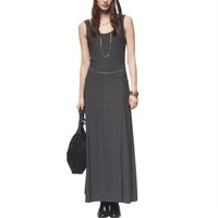 CHANEL FW24 Slip Dresses Women's Gray