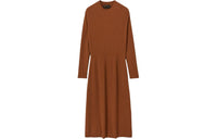 Loro Piana Long-Sleeved Dresses Women's Dark Brown