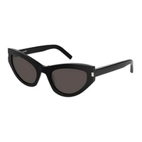 SAINT LAURENT Acetate Cat Eye Sunglasses Women's Black