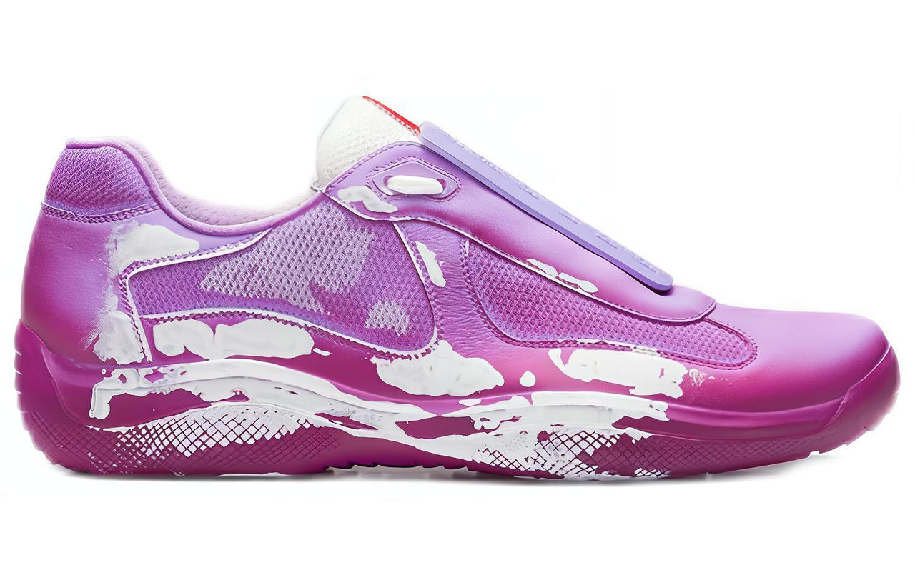 Cass x PRADA Sust4in Cushioning Anti-Slip And Wear-Resistant Low-Top Casual Shoes Unisex Light Purple