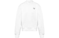 PRADA Logo Print Crewneck Sweatshirt