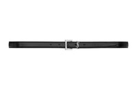 SAINT LAURENT Cassandre Thin Leather Belt