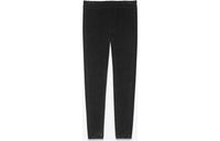 SAINT LAURENT Ruched Straight Leg Pants
