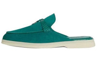 Loro Piana Wrap-toe Slippers Men's Green