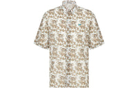 DIOR x KENNY SCHARF Shirt Men's Brown