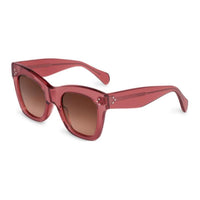 CELINE Acetate Cat Eye Sunglasses Women's Red