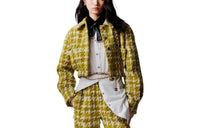 CHANEL Cropped Coats Women's Yellow