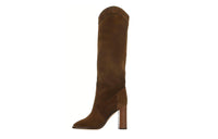 SAINT LAURENT Knee-high Boots Women's Brown