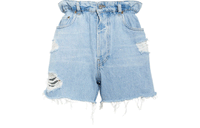 MIU MIU Denim Shorts Women's Blue