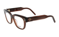DIOR Acetate Square Eyeglass Frames Men's Brown
