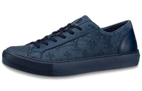 LOUIS VUITTON Tattoo Skateboard Shoes Men Low Top Blue Black