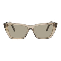 SAINT LAURENT Eyewear Logo lettering Cat eye Sunglasses