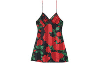 SAINT LAURENT Floral Printed Sleeveless Dress