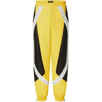 LOUIS VUITTON FW22 Knitted Sports Pants Men's Yellow