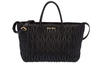 MIU MIU Wander Series ABS Handbag Women's Black
