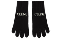 CELINE Knit Gloves Men Black