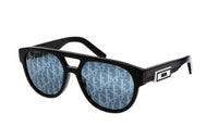 DIOR Acetate Aviator Sunglasses Unisex Black