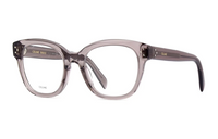 CELINE Plastic Rectangular Eyeglass Frames Women's Gray