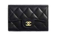 CHANEL Classic Card Holder Black AP0214