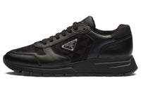 PRADA Leather And Re-Nylon 'Black'