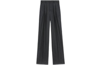 CELINE Knitted Sweatpants Women's Black Gray Color