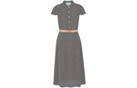 PRADA SS24 Short-Sleeved Dresses Women's Black