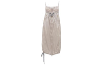 MIU MIU SS23 Slip Dresses Women's Cloud Gray