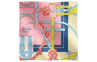 HERMES Silk Scarves Women's Multicolor