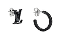LOUIS VUITTON Lv Earrings Damier Graphite