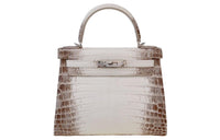 HERMES Kelly Matte Crocodile Leather Kelly Bag Handbag Women's Beige