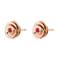 DIOR 18K Gold Earrings Women's Rose