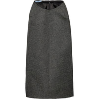 PRADA Mouliné Midi Skirt