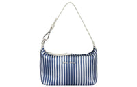 MIU MIU Leather Handbags Shoulder Bags Women's Blue/White