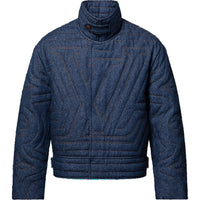 LOUIS VUITTON Quilted Denim Jacket